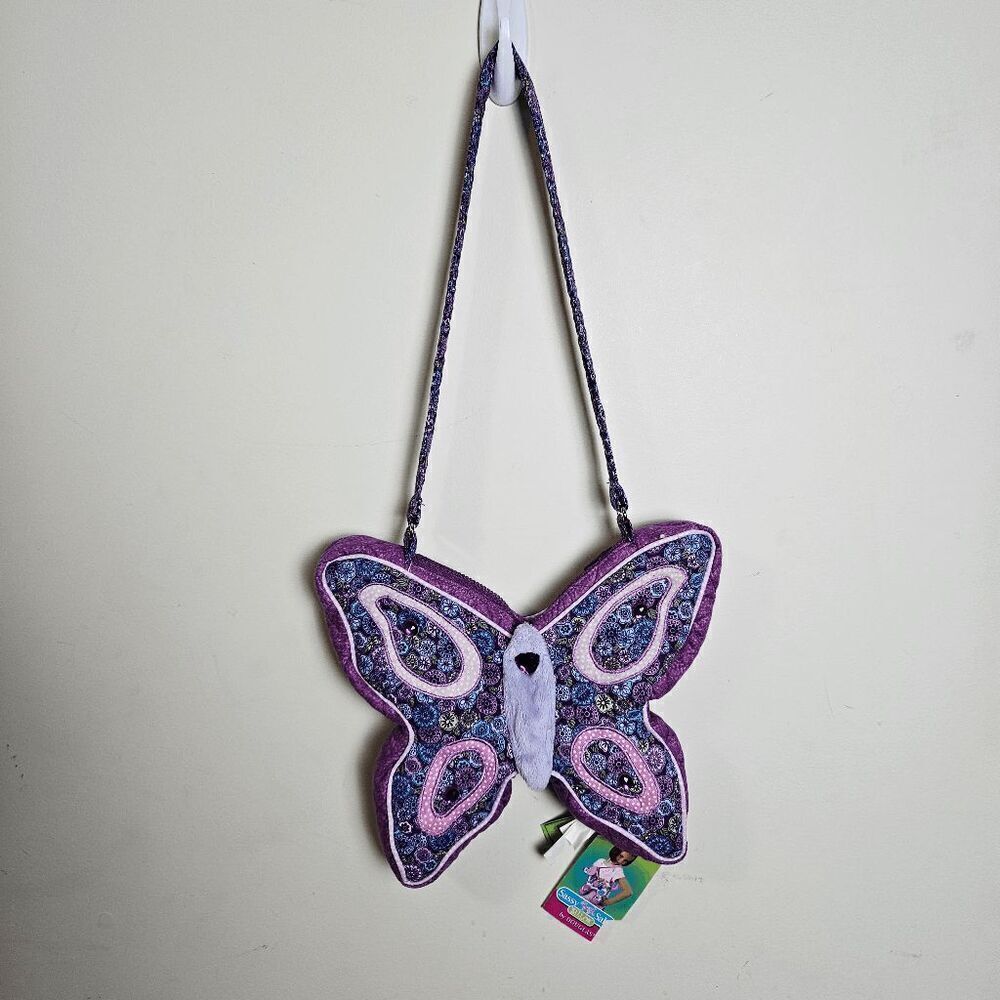 Sassy Petsaks Sillos by Douglas Whimsies Butterfly Bag NWT Girls Multicolor One